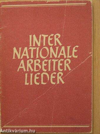 Internationale Arbeiterlieder