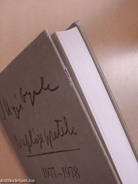 Naplójegyzetek 1977-1978