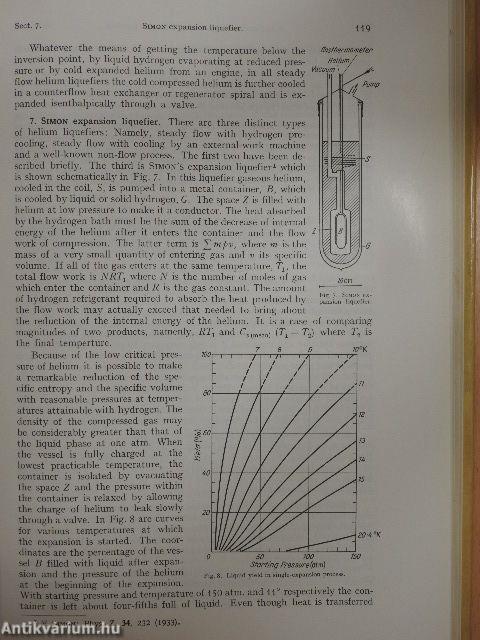 Low temperature Physics I.