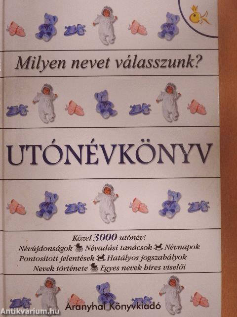 Utónévkönyv