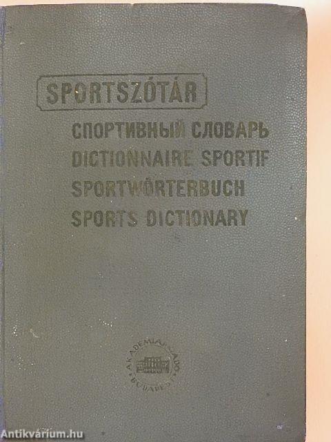 Sportszótár