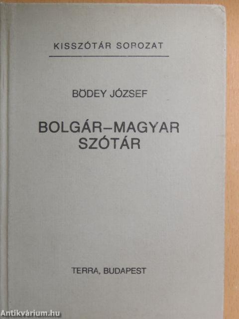 Bolgár-magyar szótár