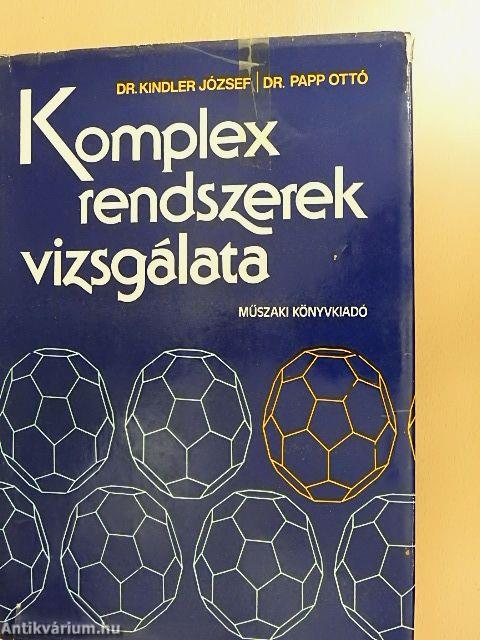 Komplex rendszerek vizsgálata