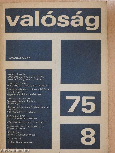 Valóság 1975. augusztus