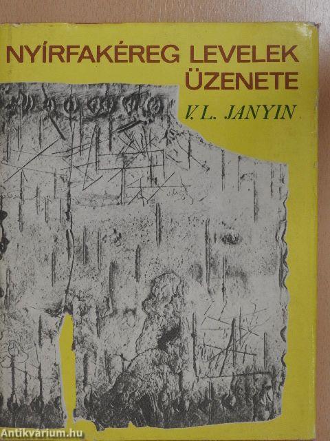 Nyírfakéreg levelek üzenete