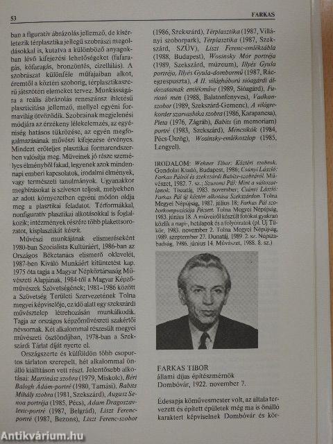 Alkotások és pályaképvázlatok