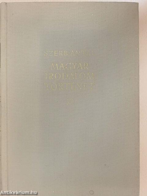 Magyar irodalomtörténet