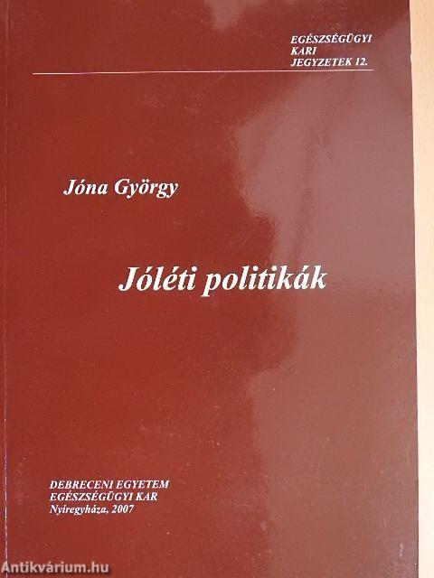 Jóléti politikák