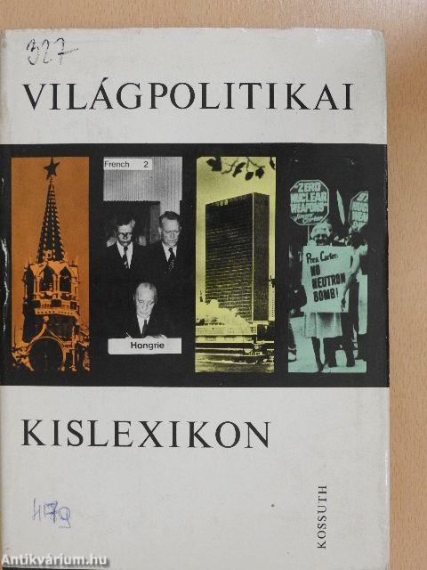 Világpolitikai kislexikon