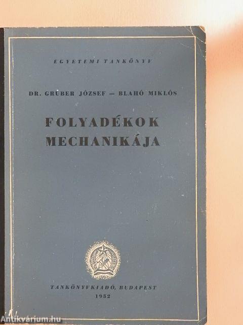 Folyadékok mechanikája