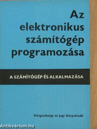 Az elektronikus számítógép programozása