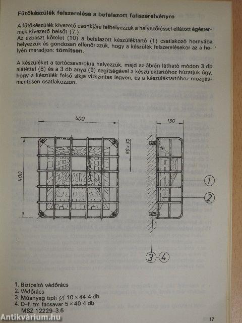 GF 30 F, GF 30 P, GF 40 F, GF 40 P típusú Onixlux gázfűtőkészülék városi- és földgázhoz