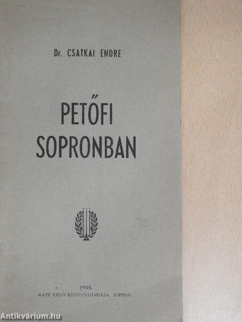 Petőfi Sopronban