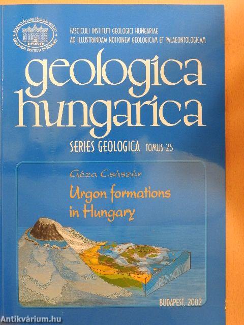 Geologica Hungarica - Series Geologica 25.