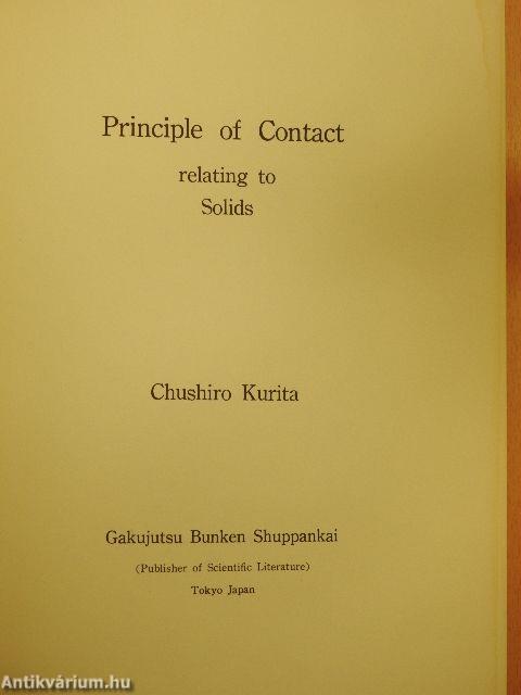 Principle of Contact