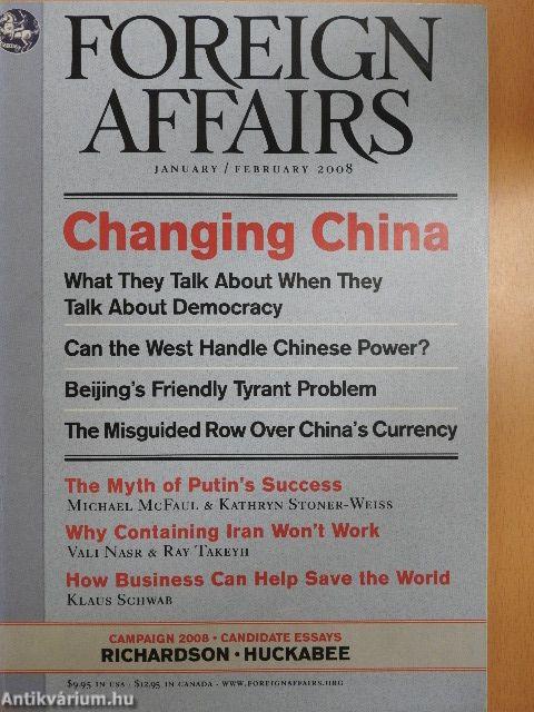 Foreign Affairs January/February 2008