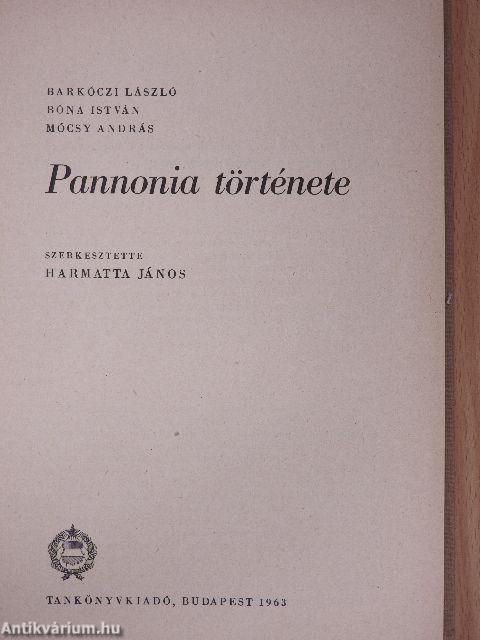 Pannonia története