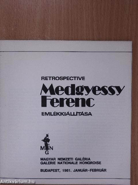 Medgyessy Ferenc emlékkiállítása