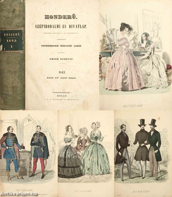 Honderü 1843. (nem teljes évfolyam)