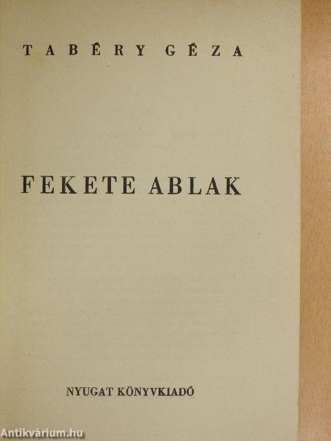 Fekete ablak
