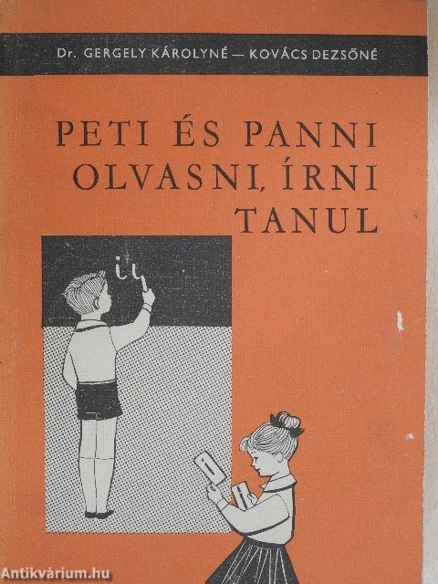 Peti és Panni olvasni, írni tanul