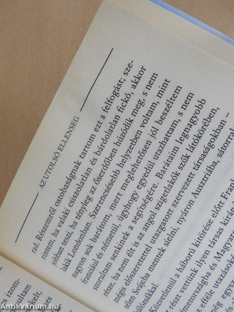 Az utolsó ellenség