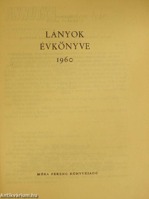 Lányok Évkönyve 1960