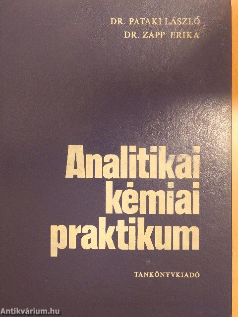 Analitikai kémiai praktikum