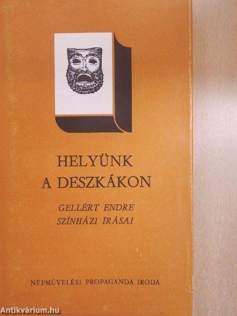 Helyünk a deszkákon