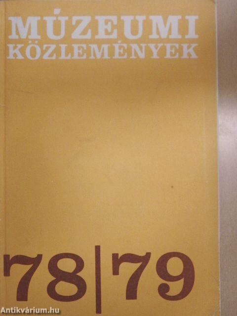 Múzeumi Közlemények 1978/79.