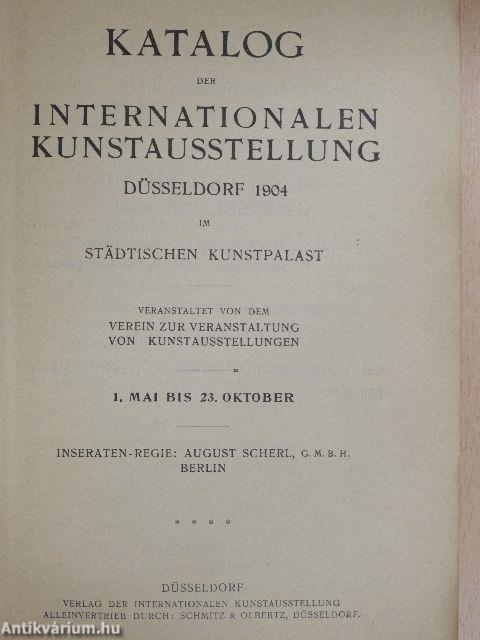 Katalog der Internationalen Kunstausstellung Düsseldorf 1904