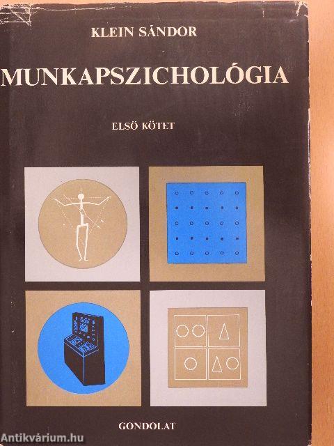 Munkapszichológia I.