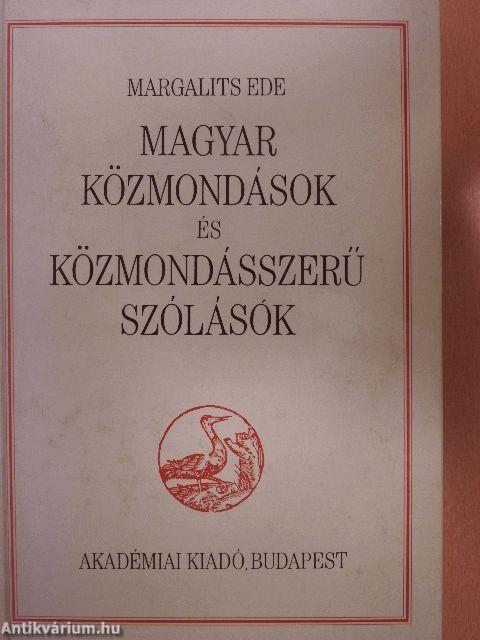 Magyar közmondások és közmondásszerű szólások