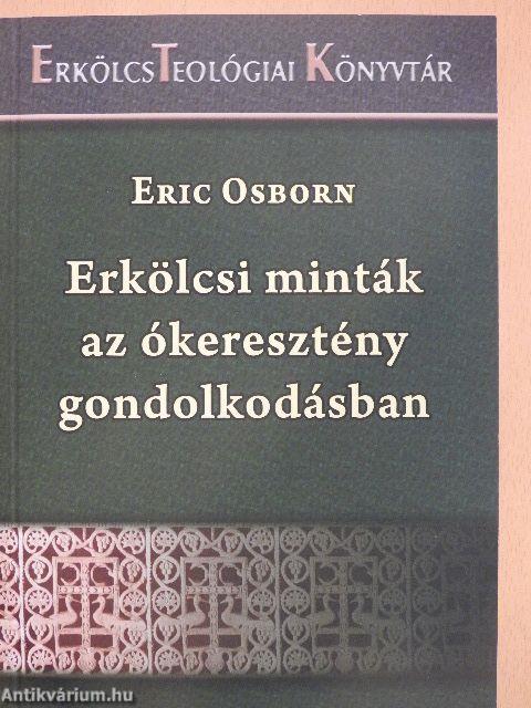 Erkölcsi minták az ókeresztény gondolkodásban