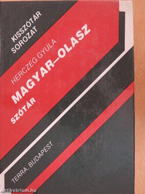 Magyar-olasz szótár