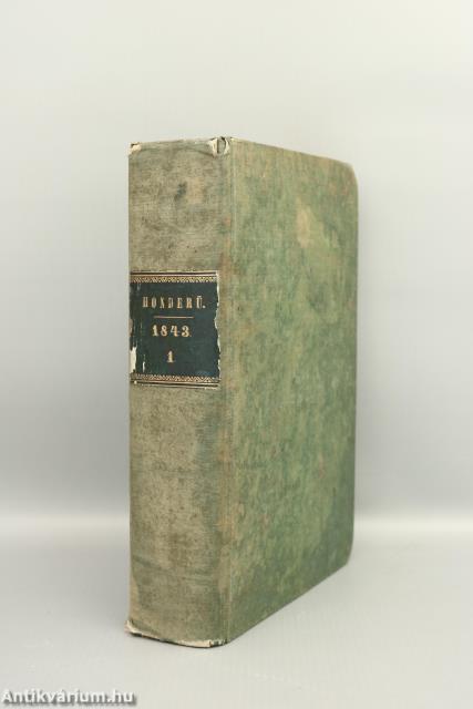 Honderü 1843. (nem teljes évfolyam)