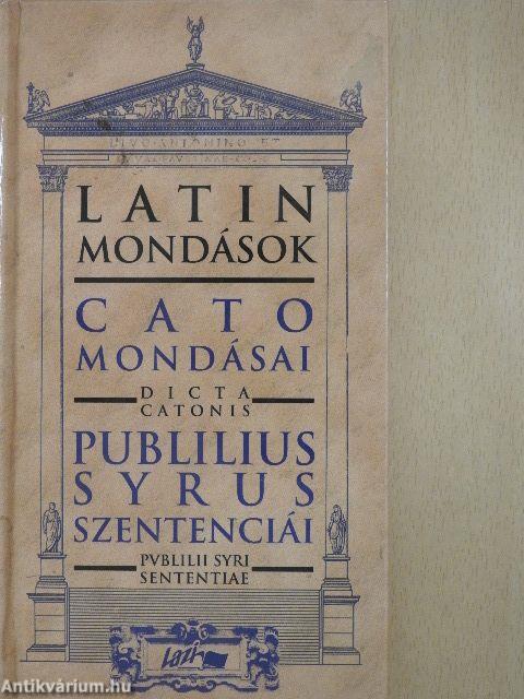 Latin mondások