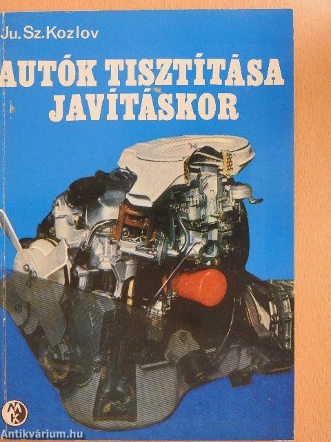 Autók tisztítása javításkor