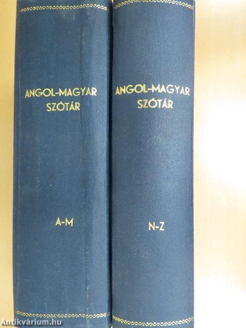 Angol-magyar szótár I-II.