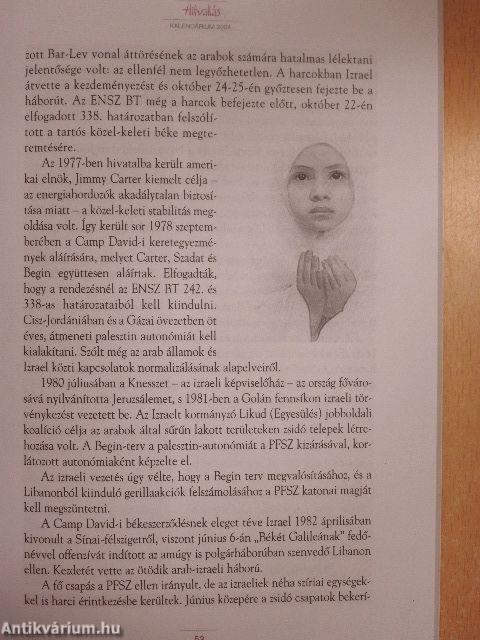 Hitvallás Kalendárium 2004