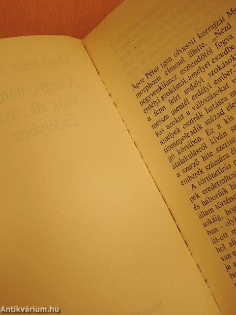 A hagyományos világ alkonya Erdélyben