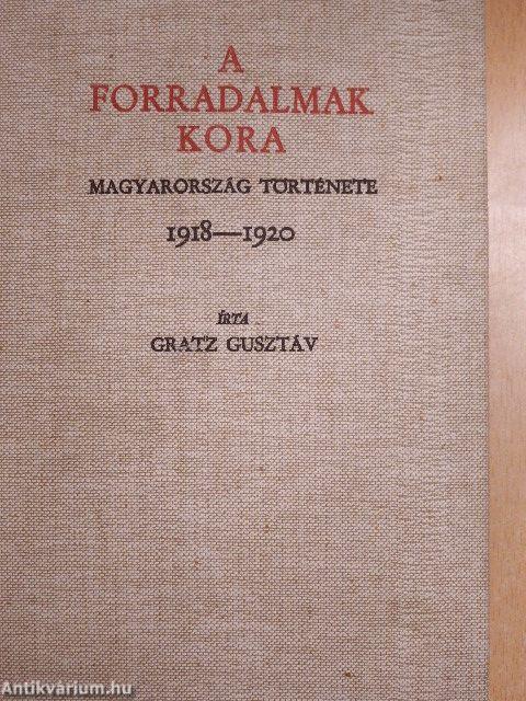 A forradalmak kora