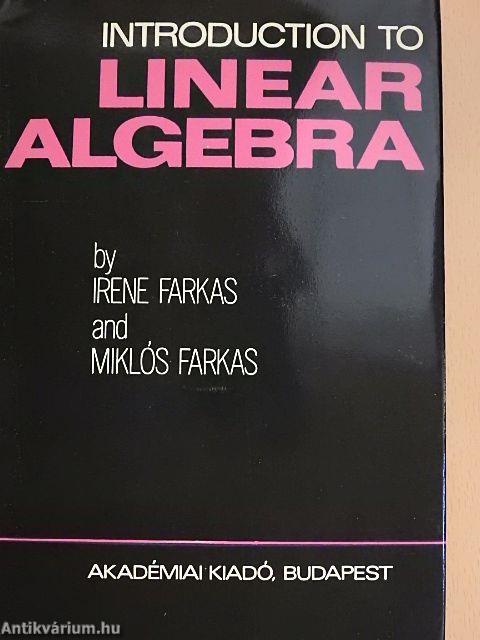 Introduction to Linear Algebra