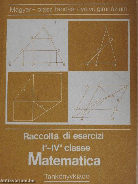 Matematica I-IV