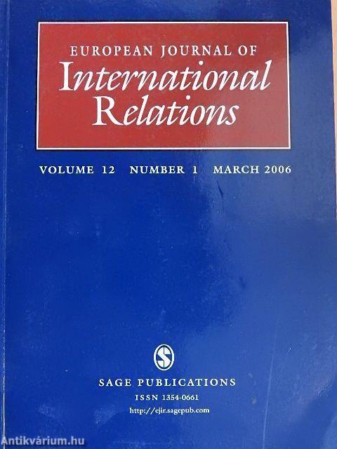 European Journal of International Relations March 2006