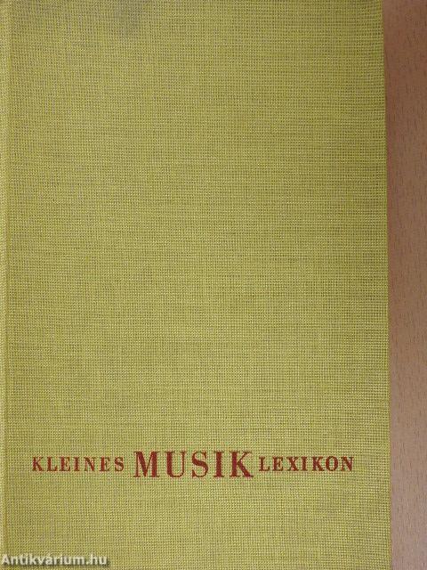 Kleines Musiklexikon