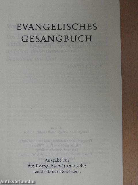 Evangelisches Gesangbuch