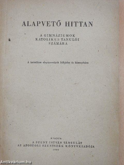 Alapvető hittan