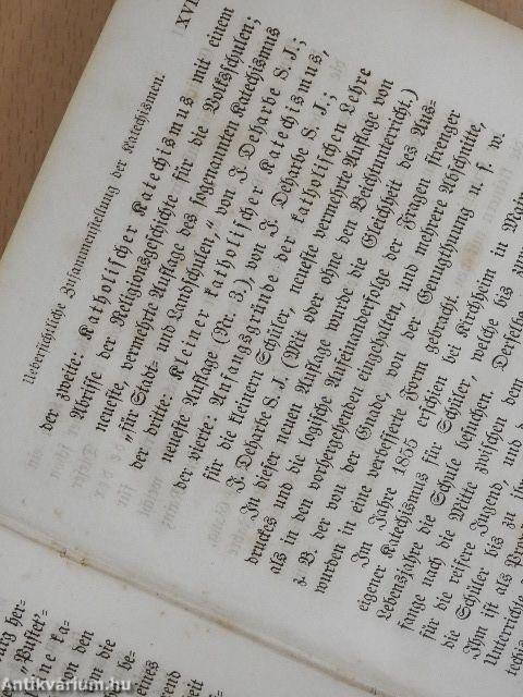 Gründliche und leichtfassliche Erklärung des Katholischen Katechismus I-II. (gótbetűs)