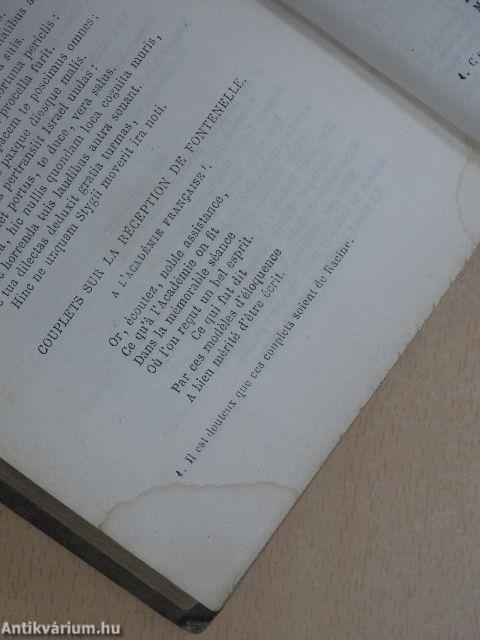 Oeuvres complétes de Racine I. (töredék)